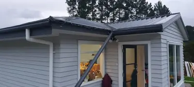 New gutters installed on Auckland new build