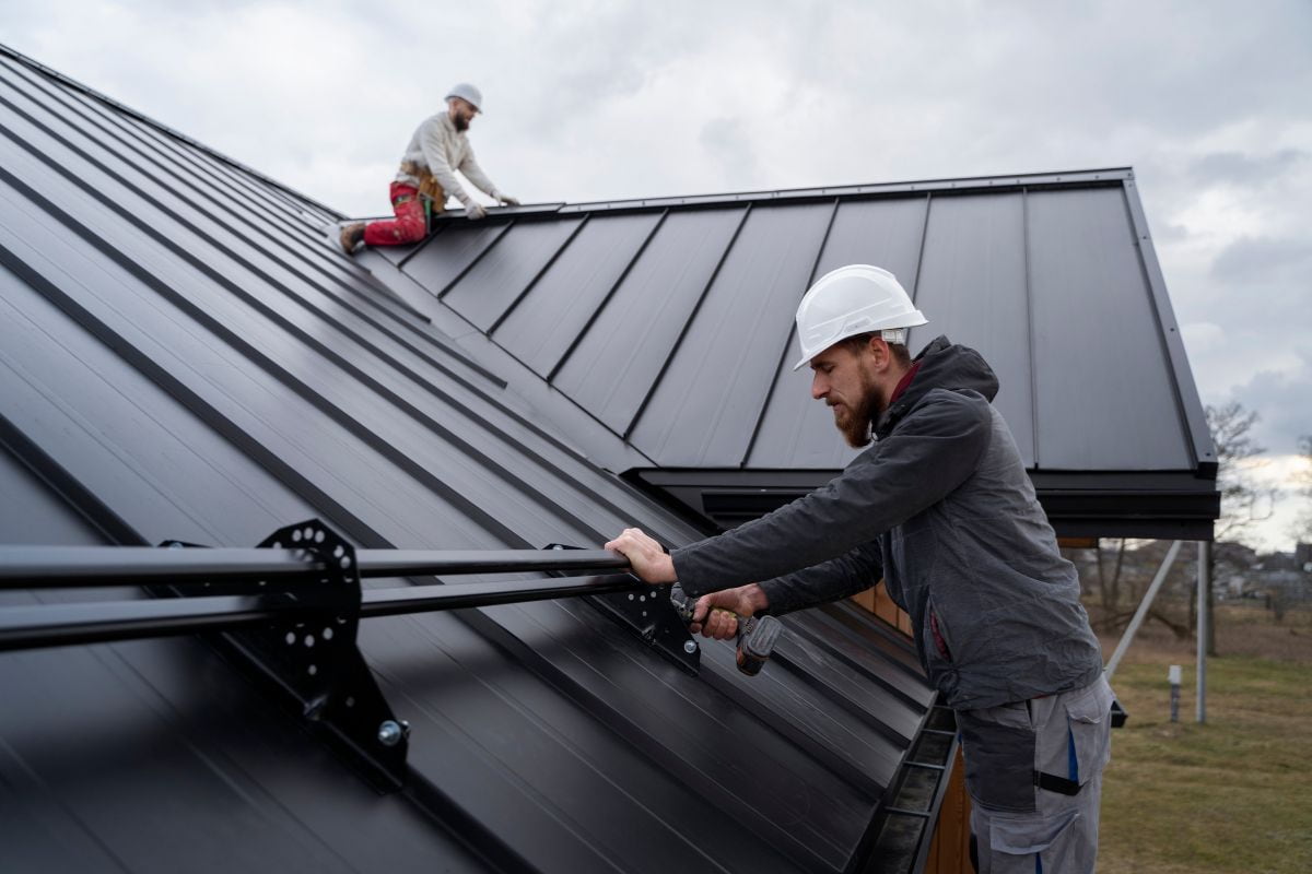 Roof restoration project on Auckland residential property